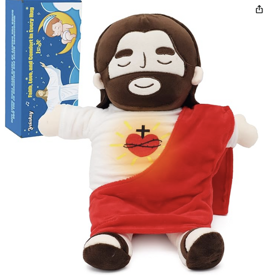 Breathing Jesus Plush